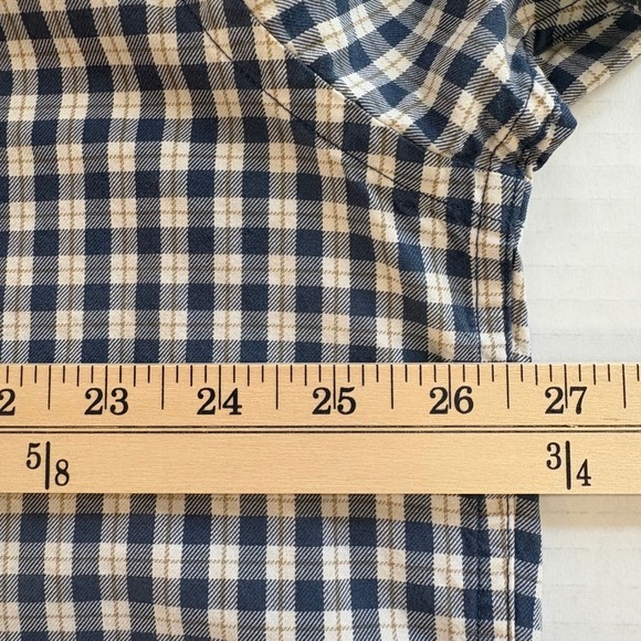 Eddie Bauer XL Button Down Shirt Long Sleeve Plaid‎ Checkered Mens - Picture 7 of 9